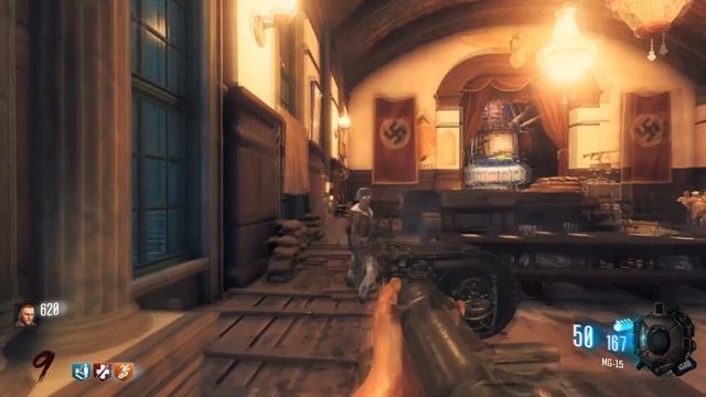 Зомби Выживание в Немецкой Усадьбе в Call of Duty Black Ops - карта Das Herrenhaus смотреть онлайн