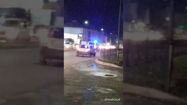 Полиция г.Нальчика.ППС и ГИБДД с маяками смотреть онлайн