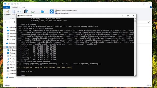 How to install FFmpeg on Windows 10 смотреть онлайн