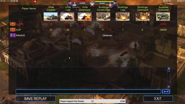 Live Command and Conquer, Semi-Final Zero hour action! HuMMi v Queen Nuke Wars Tourney @ 15.00 GMT. смотреть онлайн