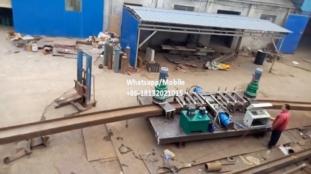 Гидравлический станок для гибки двутавровой балки в Китае смотреть онлайн