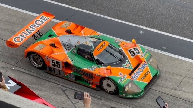 MAZDA 787B 55号車 展示 走行シーン エンジンサウンド 4k2160p смотреть онлайн