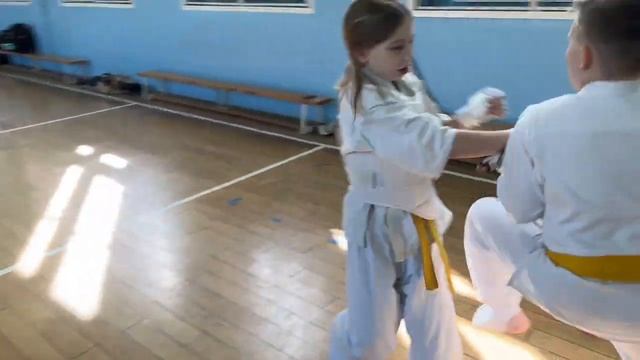 Кёкусинкай каратэ Мурманск / Центр Поларбудо / Кумитэ / Учебные поединки по заданиям (16.04.23) смотреть онлайн