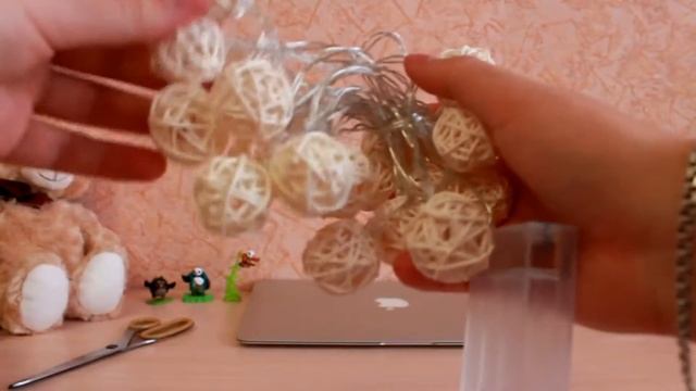 Новогодние светящиеся шарики с AliExpress! Распаковка + Обзор =)))) смотреть онлайн