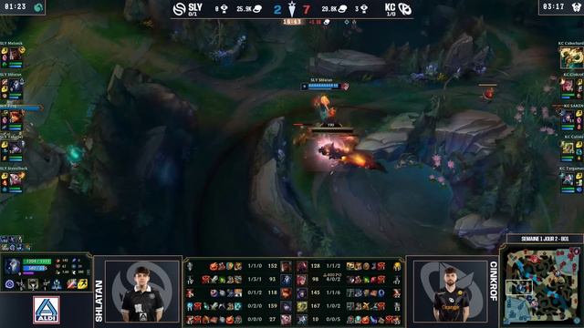 LFL Summer Split 2023 - W1D2 - SLY vs KC смотреть онлайн