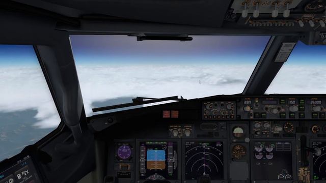 VATSIM Экипажем Иркутск - Новосибирск (SDM152)