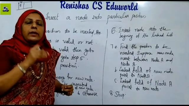 Insert a node at particular position of a Singly Linked List (Malayalam)/CS201Data Structures-Part2 смотреть онлайн