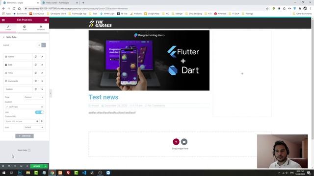 Advance Custom Fields with Elementor смотреть онлайн
