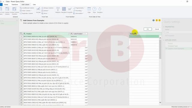Cách Sử Dụng Tính Năng Add Columns By Examples Trong Power Query | Drb - Power Query смотреть онлайн