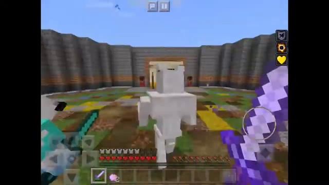 HOW LONG CAN 2 NOOBS SURVIVE THE MONSTER ARENA? (Minecraft Pe) смотреть онлайн