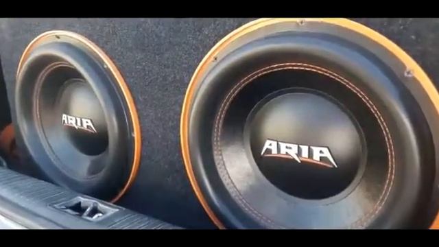 Aria bz 12 от alphard magnum m1500d в 1 Ом на разминке! Город Актау! смотреть онлайн