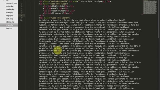 5 Blog Tasarımı Dersi single php смотреть онлайн