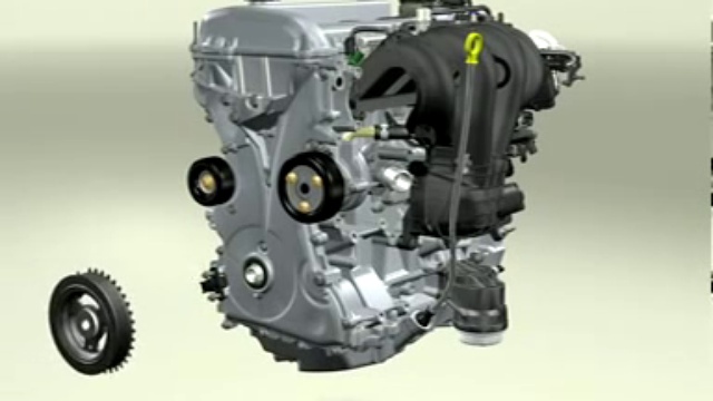 3D работа двигателя внутреннего сгорания смотреть онлайн