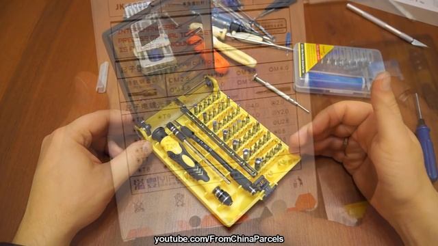 ?️ САМЫЙ ПОПУЛЯРНЫЙ НАБОР ОТВЕРТОК ИЗ КИТАЯ JACKLY 45 в 1 С АЛИЭКСПРЕСС смотреть онлайн