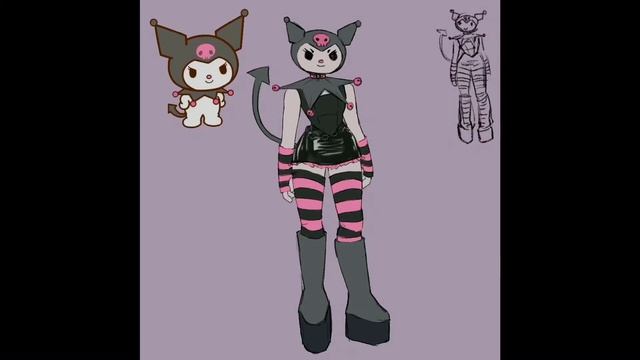 Kuromi Fanart ♥︎ смотреть онлайн