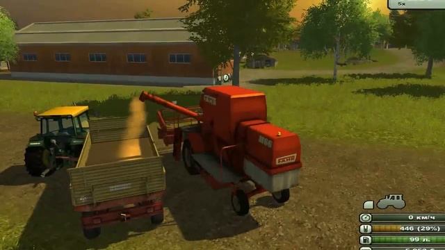 обзор игры Farming Simulator 2013 смотреть онлайн