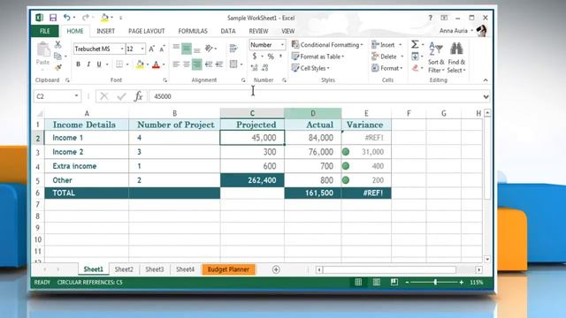 How to fix the formula error #REF! in Excel 2013 смотреть онлайн