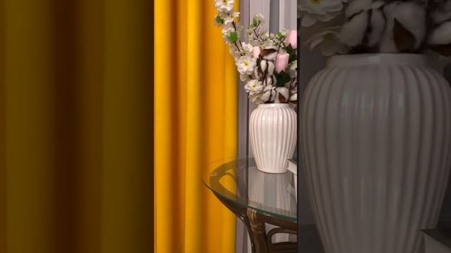 Готовый комплект штор "Pitek"400*270 см, ШторыАК, Канвас, Желтый смотреть онлайн