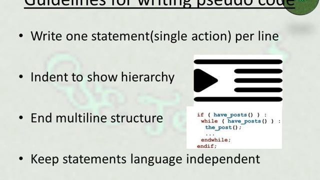 Pseudocode Introduction | Tamil | Problem Solving and Python Programming смотреть онлайн