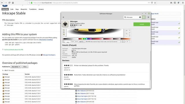 Linux Mint for Architects #10: Install Inkscape (Adobe Illustrator, Corel Draw Alternative in Linux смотреть онлайн