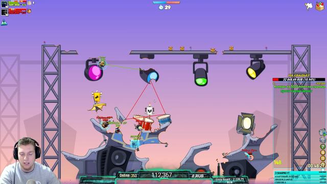 Вормикс:Эпичный Бой:Русаков в 4 топ шапки за босса VS Марик смотреть онлайн