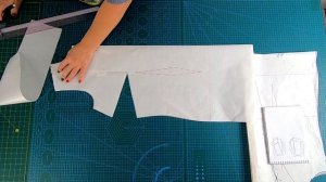 Как сшить теплую тунику под лосины. Раскрой туники свободного кроя с оригинальными рельефами.mp4