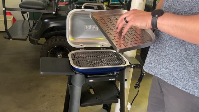 Weber Lumin-an Electric Grill Full of Features смотреть онлайн