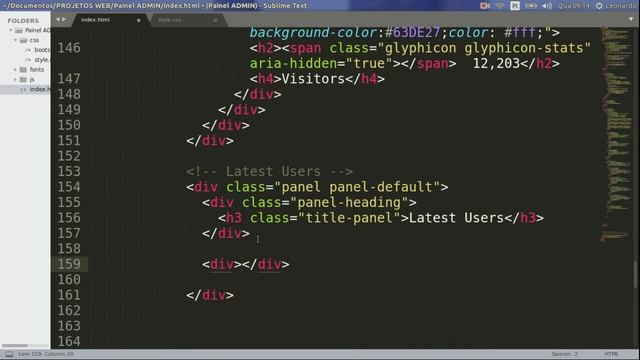Painel ADMIN responsive bootstrap 4|5 смотреть онлайн