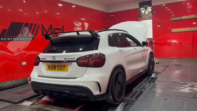 428 BHP on this Mercedes GLA 45 in for a custom stage 2 remap and dyno package at MSL Performance смотреть онлайн