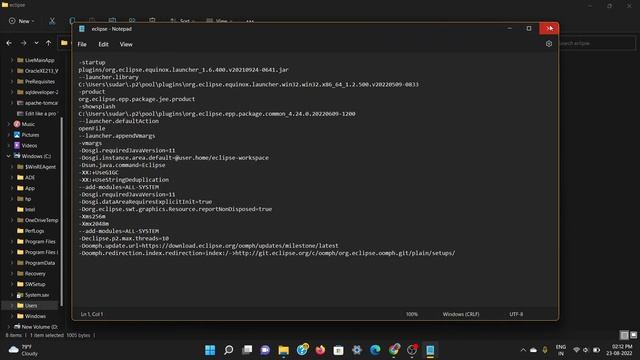 Incompatible JVM problem in Eclipse IDE Solved | JVM Errors While Opening Eclipse смотреть онлайн