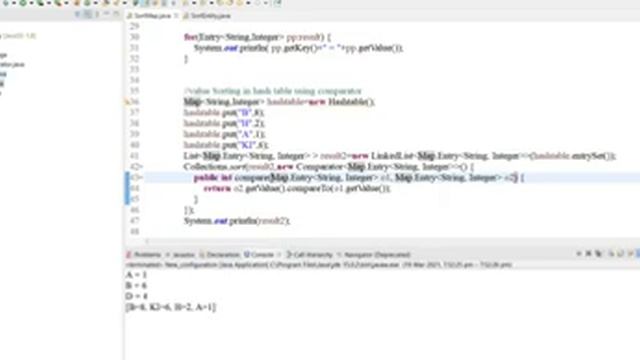 Tamil - Sorting in HashMap ,HashTable using Comparator functional Interface смотреть онлайн