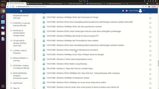 20210927 UT INTERNET OFFLINE overview IP statik dhcp server lokal смотреть онлайн