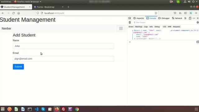 #6. Create Reactive Form and save data using API | Angular save form data using POST API смотреть онлайн