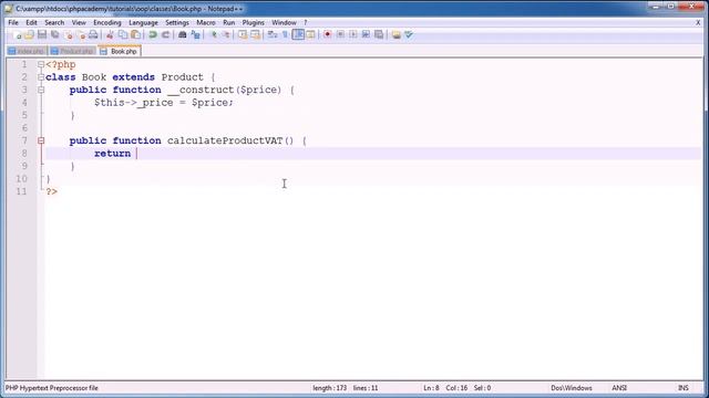 044 Protecting MethodsProperties | PHP Object Oriented Programming смотреть онлайн