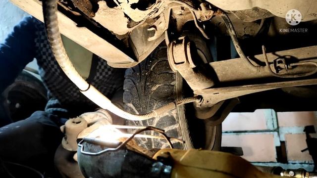 Как поменять сайлентблоки на балке ВАЗ смотреть онлайн