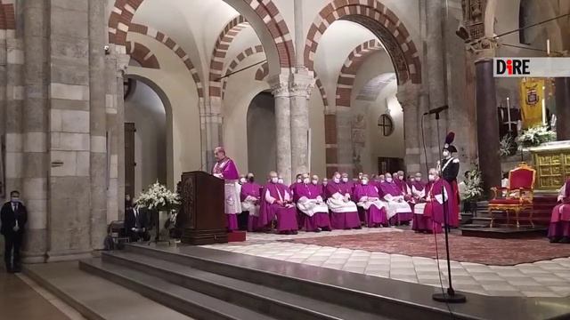 Milano - Mario Delpini Nella Basilica Di Sant'Ambrogio (06.12.21)