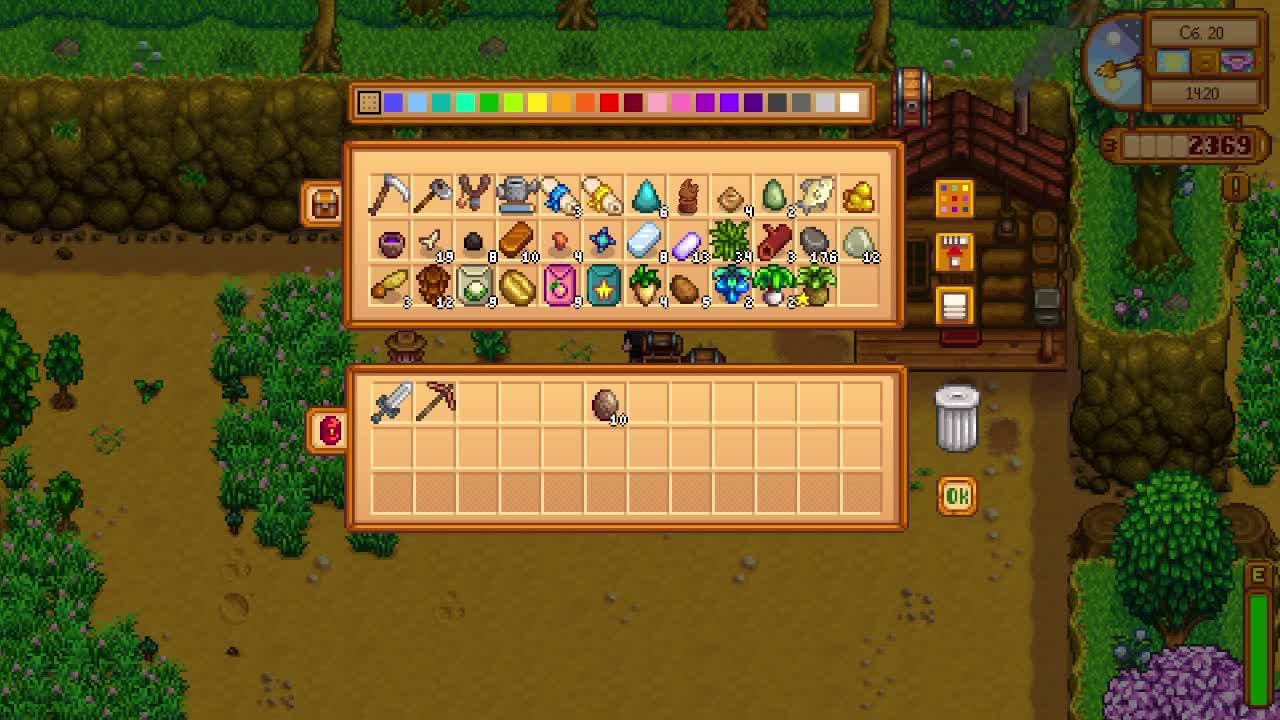 Stardew Valley начало проходим вдвоем.