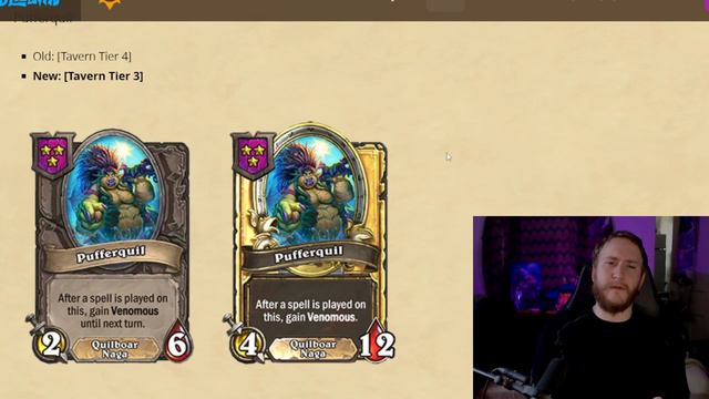 New Hearthstone Patch - Arena Saved? Dragons/Beasts in BG's DESTROYED?? смотреть онлайн