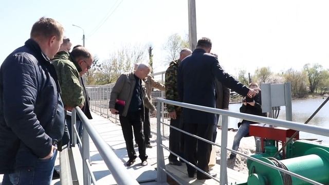 Движение по наплавному мосту через Пину открыли 19 апреля смотреть онлайн
