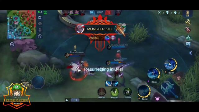 Mobile Legends, Funnel Bruno In Rank Game | Bruno Gameplay | mlbb смотреть онлайн