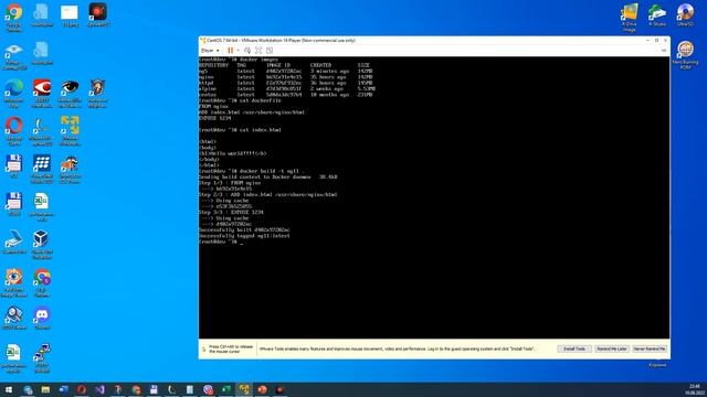 Create docker container смотреть онлайн