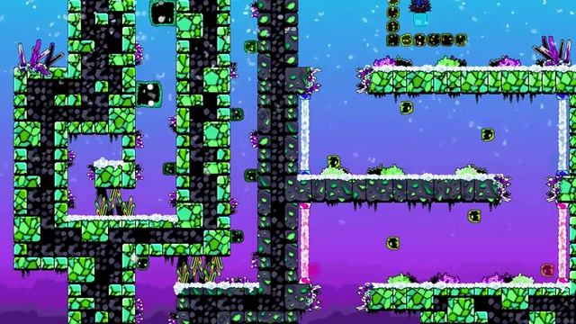 Fenix Rage world 2 WalkThrough (Crystal Caves) смотреть онлайн