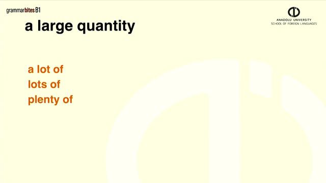 B1 Quantifiers смотреть онлайн