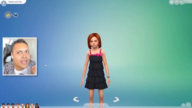 Sims 4 - TURNING MY SIMS INTO CHILDREN !!! - The Sims 4 Backyard Stuff смотреть онлайн