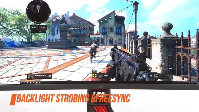 ASUS ROG Strix XG35VQ Review: 3440×1440, 100Hz, FreeSync, UltraWide Curved Gaming Monitor смотреть онлайн