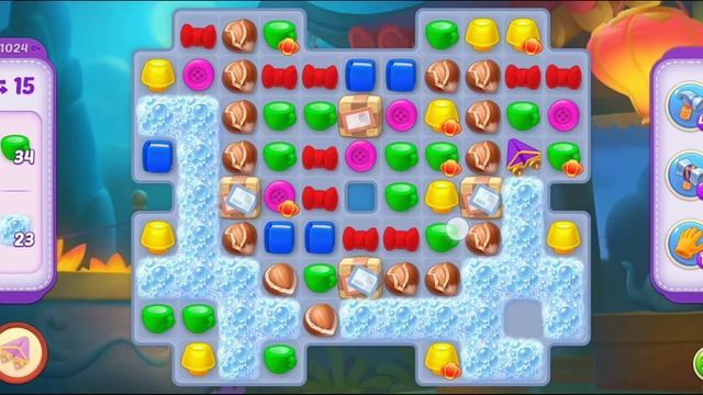 Homescapes Walkthrough Level 1024 \ Прохождение Homescapes уровень 1024