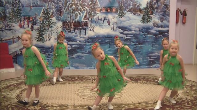 Песня - танец ёлочек.mp4 смотреть онлайн