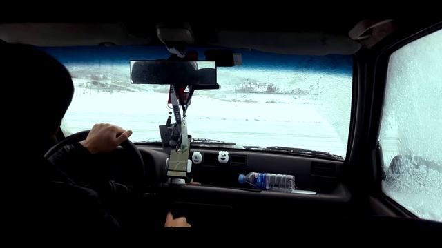 97 Daewoo TICO - POV Winter Driving