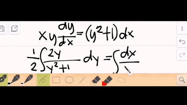 xyy' - y^2 = 1 ; x=2, y=1 смотреть онлайн