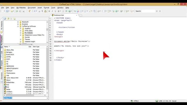 How to write your very first Javascript смотреть онлайн